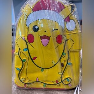 Loungefly Pikachu Festive Yellow Backpack